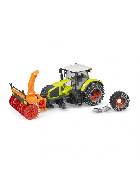 BRUDER - TRACTOR CLAAS AXION 950 CU LANTURI SI FREZA DE