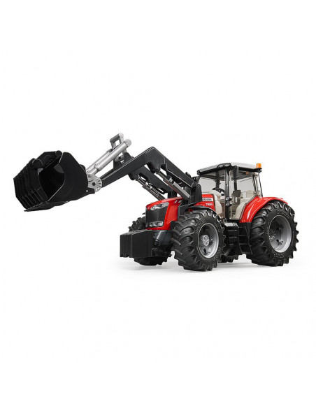 BRUDER - TRACTOR MASSEY FERGUSON 7624 CU INCARCATOR