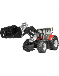 BRUDER - TRACTOR STEYR 6300 TERRUS CVT CU INCARCATOR 2