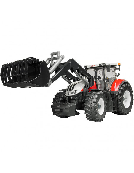 BRUDER - TRACTOR STEYR 6300 TERRUS CVT CU INCARCATOR