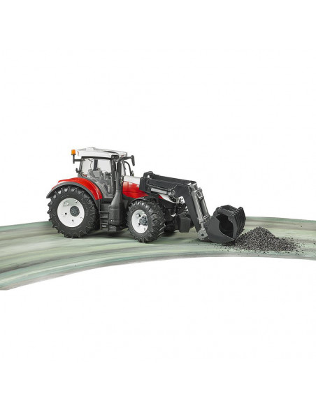 BRUDER - TRACTOR STEYR 6300 TERRUS CVT CU INCARCATOR