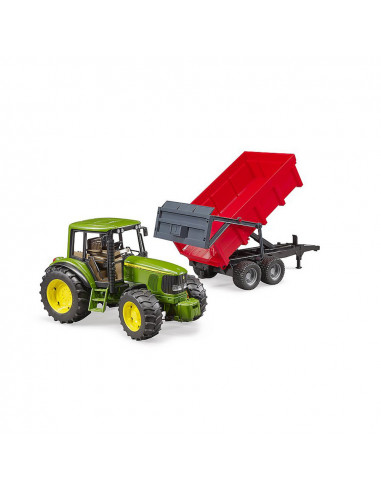 BRUDER - TRACTOR JOHN DEERE 6920 CU REMORCA BASCULABILA,BR02057