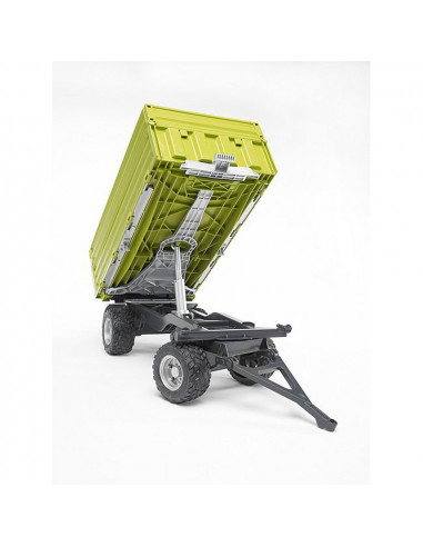 BRUDER - REMORCA BASCULABILA FLIEGL CU TREI CAI SI PARTEA DE