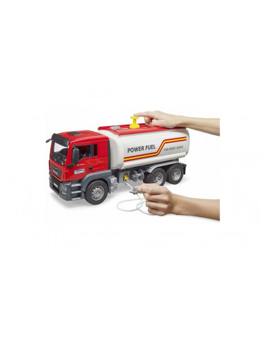 Autocisterna MAN TGS Bruder, rosie,BR03775 Autocisterna MAN TGS Bruder, rosie,BR03775