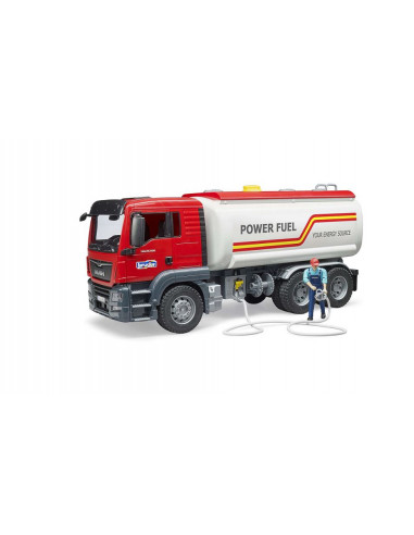 Autocisterna MAN TGS Bruder, rosie,BR03775 Autocisterna MAN TGS Bruder, rosie,BR03775