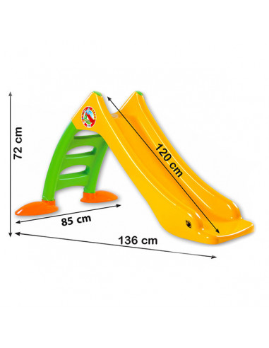 Tobogan de gradina pentru copii Dohany Slide, 120 cm