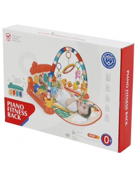 Salteluta Multicolora Cu Centru De Activitati Si Pian,HE0639
