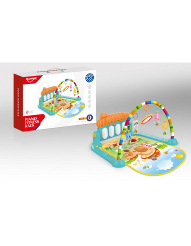 Salteluta Multicolora Cu Centru De Activitati Si Pian,HE0639