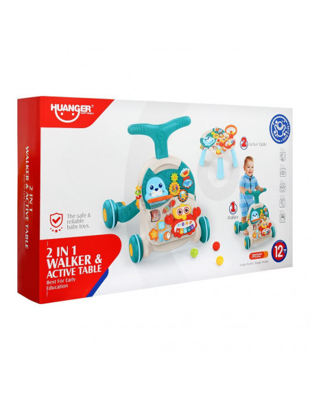Antemergator Albastru 2 In 1 Cu Lumini,HE0828