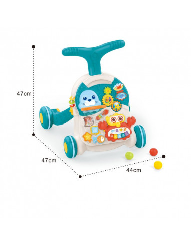 Antemergator Albastru 2 In 1 Cu Lumini,HE0828