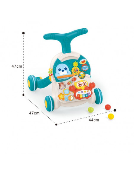 Antemergator Albastru 2 In 1 Cu Lumini,HE0828