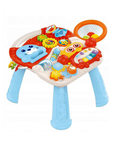 Antemergator Rosu Bebe 2 In 1 Cu Lumini,HE0829