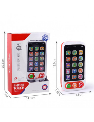 Telefon Bebe Smart Cu Lumini Si Sunete,HE8001