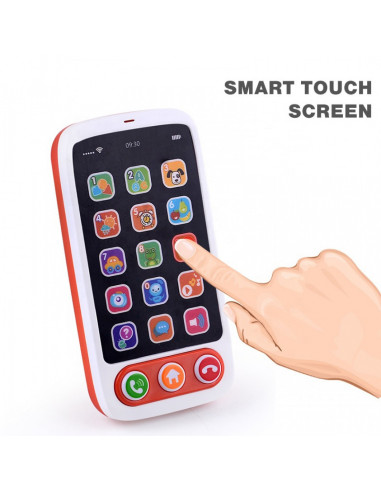 Telefon Bebe Smart Cu Lumini Si Sunete,HE8001