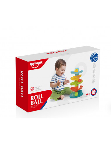 Turnulet Bebe Cu Bile Colorate,HE0291