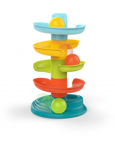 Turnulet Bebe Cu Bile Colorate,HE0291