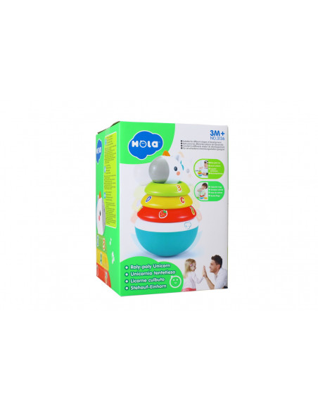 Hopa Mitica Roly Poly Unicorn Cu Inele Pentru Stivuit,3136