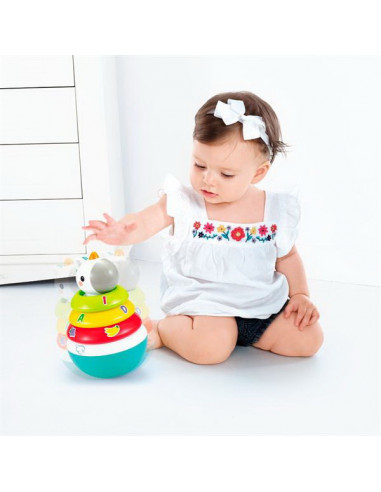 Hopa Mitica Roly Poly Unicorn Cu Inele Pentru Stivuit,3136