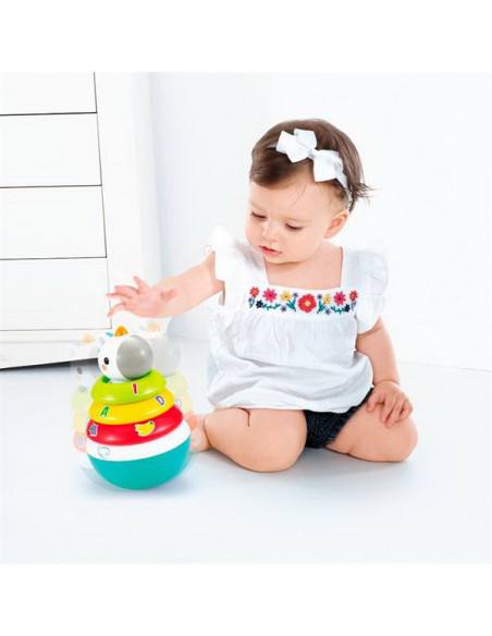 Hopa Mitica Roly Poly Unicorn Cu Inele Pentru Stivuit,3136