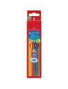 FC112412,Creioane Colorate Faber-Castell Grip 2001, 12 culori