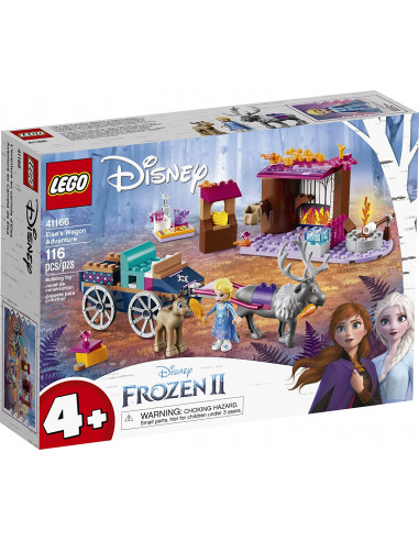 Lego Disney Frozen Ii Aventura Elsei Cu Trasura 41166,41166