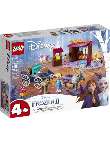 Lego Disney Frozen Ii Aventura Elsei Cu Trasura 41166,41166