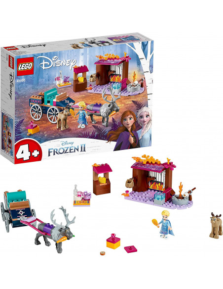 Lego Disney Frozen Ii Aventura Elsei Cu Trasura 41166,41166