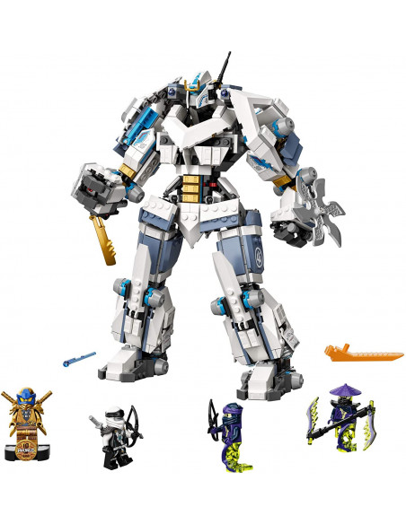Lego Ninjago Legacy Lupta Cu Robotul De Titan Al Lui Zane