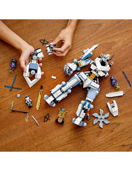 Lego Ninjago Legacy Lupta Cu Robotul De Titan Al Lui Zane