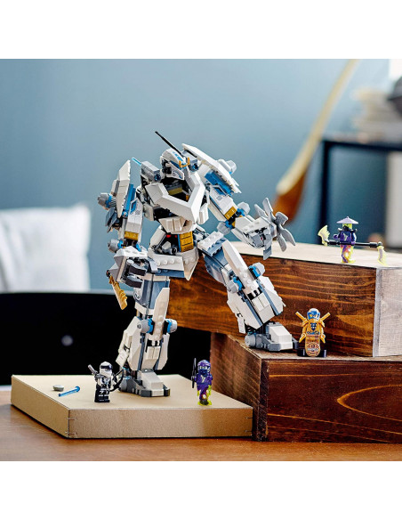 Lego Ninjago Legacy Lupta Cu Robotul De Titan Al Lui Zane