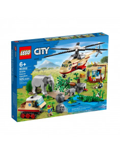 Lego City Operatiune De Salvare A Animalelor Salbatice 60302