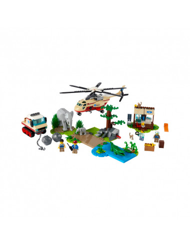 Lego City Operatiune De Salvare A Animalelor Salbatice