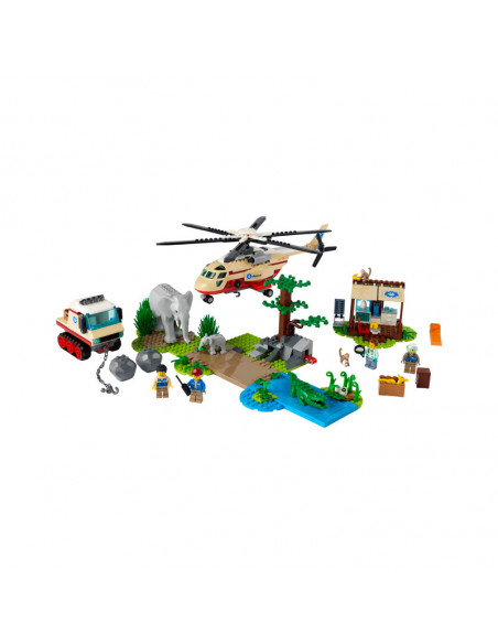 Lego City Operatiune De Salvare A Animalelor Salbatice