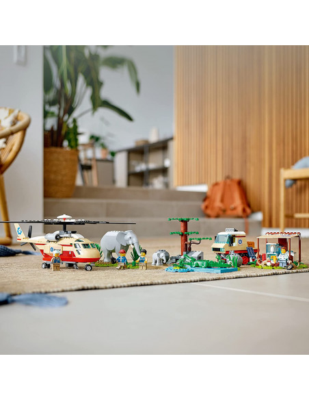Lego City Operatiune De Salvare A Animalelor Salbatice