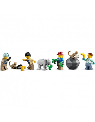 Lego City Operatiune De Salvare A Animalelor Salbatice