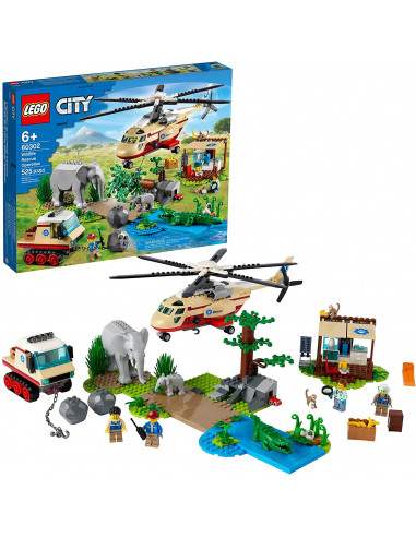 Lego City Operatiune De Salvare A Animalelor Salbatice