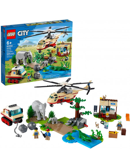 Lego City Operatiune De Salvare A Animalelor Salbatice