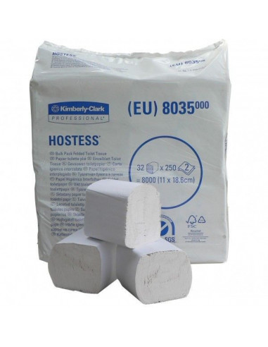 Hartie igienica pliata, 2 straturi, 32 Buc/set,1711000000