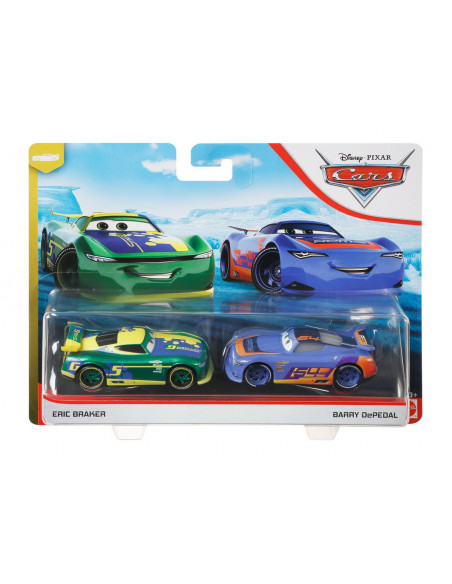 Cars3 Set 2 Masinute Metalice Eric Braker Si Barry