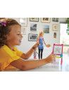 Barbie Cariere Set Mobilier Cu Papusa Blonda Profesoara De
