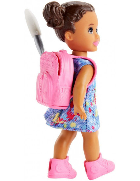 Barbie Cariere Set Mobilier Cu Papusa Blonda Profesoara De