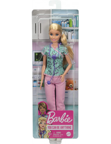 Barbie Papusa Cariere Asistenta Medicala,MTGTW39