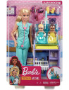 Barbie Cariere Set Cu Papusa Doctor Pediatru,MTDHB63_GKH23
