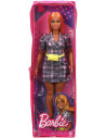 Papusa Barbie Fashionista Cu Rochie Tip Blazer Roz In