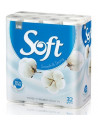 Hartie igienica Sano Soft White, 2 straturi, 40 Role/bax Hartie igienica Sano Soft White, 2 straturi, 40 Role/bax