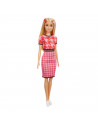 Papusa Barbie Fashionista Blonda Cu Tinuta Casual