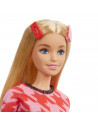 Papusa Barbie Fashionista Blonda Cu Tinuta Casual