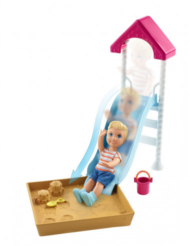 Set Barbie Skipper Babysitters Baietel Cu Loc De