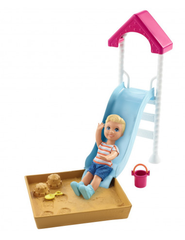 Set Barbie Skipper Babysitters Baietel Cu Loc De