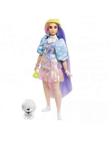 Papusa Barbie Extra Style Beanie,MTGVR05